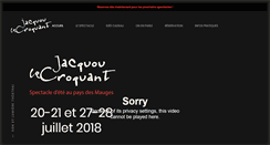 Desktop Screenshot of jacquou-le-croquant-spectacle.com